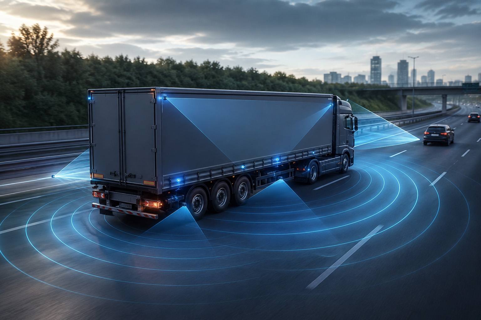 سیستم ایمنی جدید ZF برای کامیون و تریلر