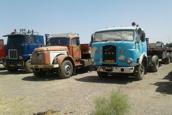 کامیون های فرسوده